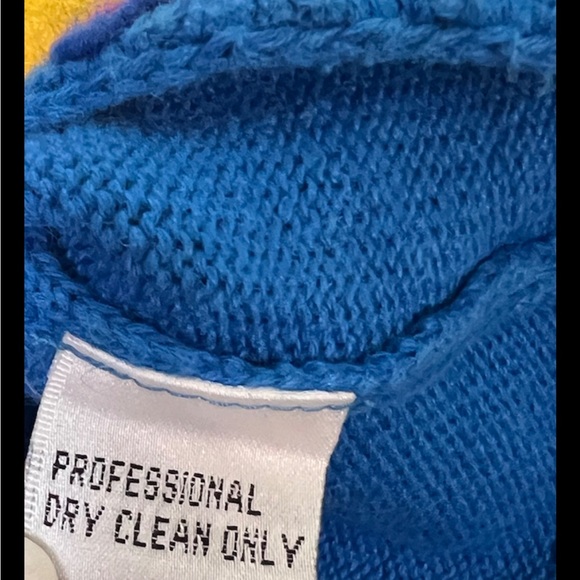 Vintage MICHAEL SIMON Cardigan Sweater Cheerleader Vintage RARE Medium - Picture 9 of 9